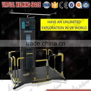 HTC Vive VR Walking Standing Up Virtual Reality Simulator With VR Infinite Space Walking Platform thumbnail-4