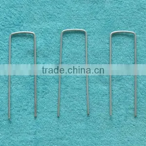 Landscape Staples Fabric Weed Sod Pin Stakes thumbnail-3