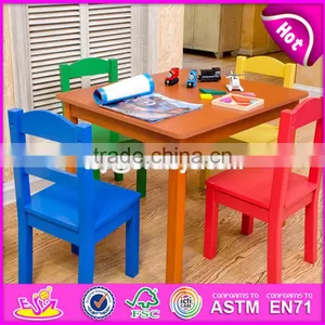 2017 New Products Wooden Activity Table for Toddlers W08G208 thumbnail-1