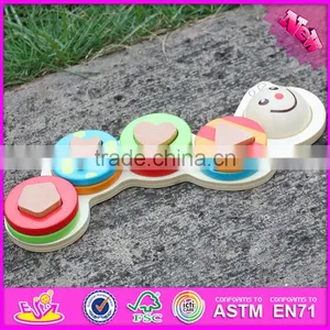 2016 New Design Educational Wooden Stacking Toys for Babies W13D128 thumbnail-5