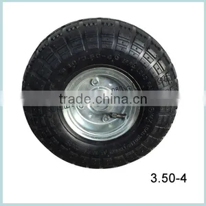 Made in China Small Wheelbarrow Wheels With Tires thumbnail-3