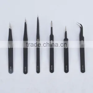 6 Pcs Tweezers Set,anti-static 6 Pcs Tweezers Set,electrical Tweezers Set thumbnail-6