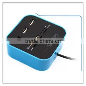 Hot Selling All in One USB Card Reader With USB Port thumbnail-1