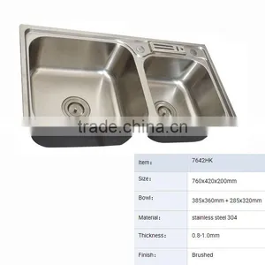 Stainless Steel Top Mount Kitchen Sink thumbnail-2