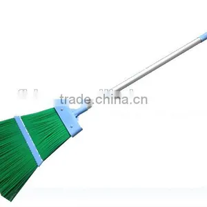 Low Price Outdoor Plastic Garden Broom for Cleanig Fallen Leaves thumbnail-1