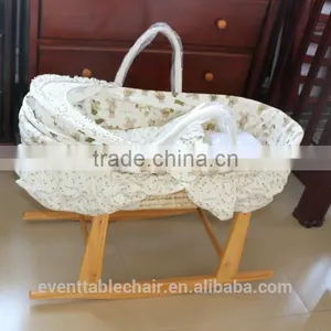 Popular Solid Wood Multifunction Solid Beech Wood Baby Cribs for Sale thumbnail-4