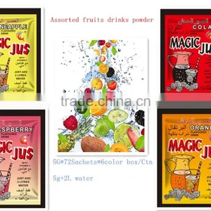 Assorted Flavoured Fruits Drink Powder thumbnail-3