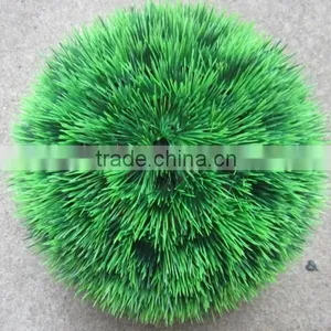 28CM Plastic Artificial Topiary Pine Grass Ball thumbnail-1
