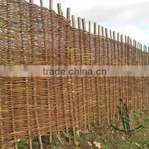 Natural Willow Garden Fence thumbnail-2