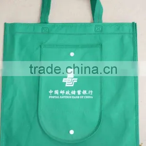 Non Woven Foldable Shopping Bag With Snap Button thumbnail-1