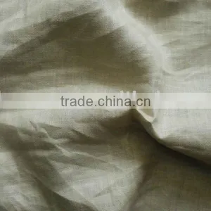 100% Linen Solid Fabric, Men's Shirt Fabric thumbnail-1