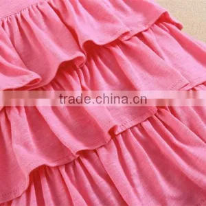 Plain Latest Summer Design 100% Cotton Top Quality Fashion Romper Dress thumbnail-2