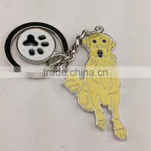 Cute Schnauzer Metal Dog Keychains,schnauzer Metal Keyring,Charm Keychain Key Ring Gifts thumbnail-3