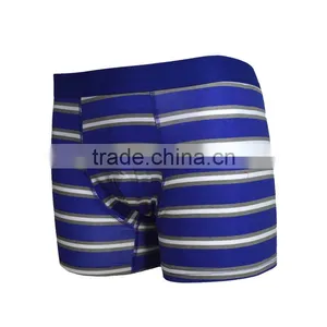 Sexy New Designed Men Cotton Fabric Shorts Boxers With Stripes Underwear for Man thumbnail-2