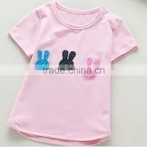 Colorful Baby T-shirt; Short Sleeved Baby Clothes With Embroidery thumbnail-1