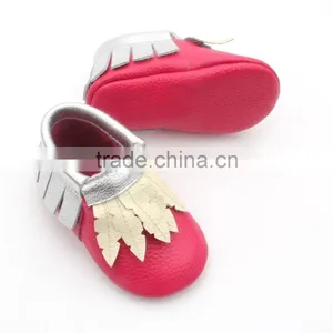 Genuine Leather Moccasin Shoes Baby Baba Shoes for Babies thumbnail-5