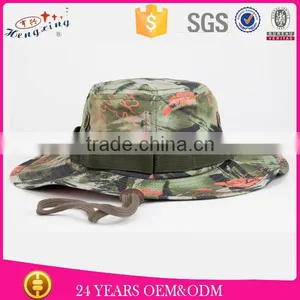 Stylish Custom Men Bucket Hats With String thumbnail-1