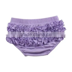 2017 Hot Sale Lovely Baby Girl Underwear Wholesale Ruffle Diaper Covers Girl Ruffle Shorts thumbnail-1