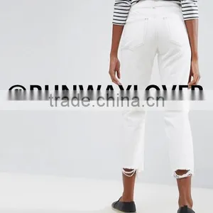 Runwaylover New Style Sexy WHITE LADIES SEXY JEANS thumbnail-2