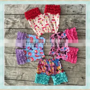 The 2017 Factory Direct Selling Girl's Summer Triple Hem Shorts is More Popular New Models thumbnail-3