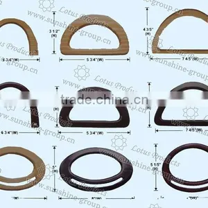 Wooden Handle for Women Bag thumbnail-1