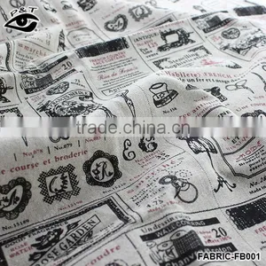 Cotton Fabric Linen Fabric for DIY Bags Bolster Table Cloth Tablecloth thumbnail-1