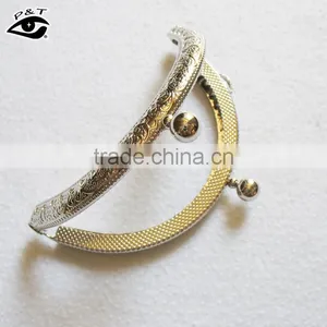 8.5CM Wholesale Fashion Metal Purse Frame for Bag Cluth Purse Frame Metal Frame thumbnail-4