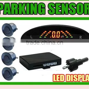 CAR Assistant Parking Sensor With Original Flat 4 Sensors and LED Monitor Parking System thumbnail-6
