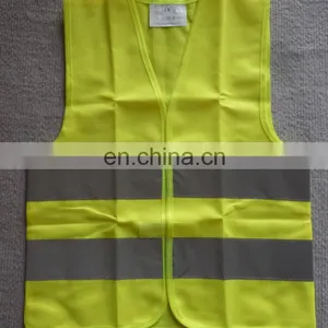 Customized Road Safety Vest Reflective Vest Fluorescence Yellow Vest thumbnail-2