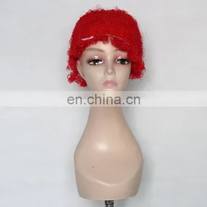 Afro Curly Clown Red Wig FGW-0025 thumbnail-3