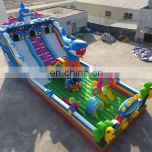 Outdoor Amusement Park CE Commercial Wholesale Inflatable Fun City thumbnail-2