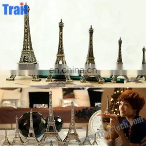 32cm Height Romantic Metal Eiffel Tower 3D Model Gift for Friends and Family Paypal Accept thumbnail-1