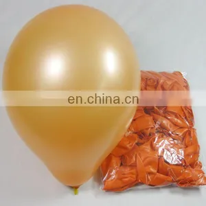 Orange Metallic Balloons 10' B-A005 thumbnail-1