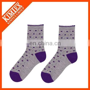 Wholesale High Quality 100 Polyester Custom Logo Dress Socks thumbnail-2