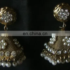 Earrings Manufacturer, Fashion Jewelry Earrings Exporter, Indian Jewelry Earrings Making thumbnail-1