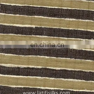 SILK FABRIC VOILET AND GREY thumbnail-1
