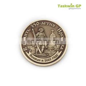 Classic Iron Stamping Ancient Antique Coin for Souvenir Gifts thumbnail-1