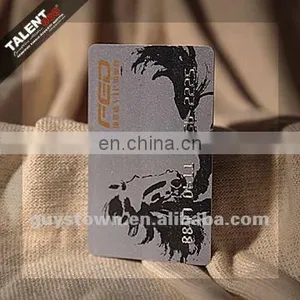 Custom Printed Stamping Laser Gold Foil Plastic VIP IC ID Smart Card Supplier thumbnail-2
