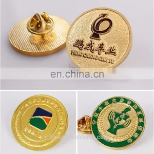 Custom High Quantity Soft Lapel Pins Badge With Gold Butterfly Clutch thumbnail-5