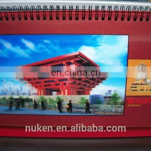 Custom Cheap 2018 Design 3D Lenticular Desk Table Wall Perpetual Advent Calendar Printing thumbnail-2
