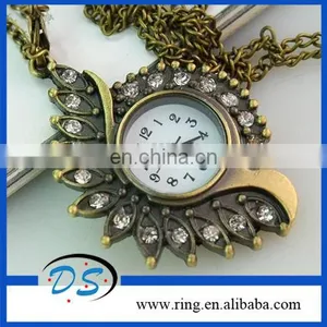 Fast Delivery Necklace Chain Mirror Shape Key Chains With Watch thumbnail-1