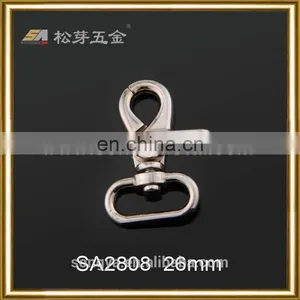 Different Design And Colors Metal Zinc Alloy Hook Buckles Series, Gold Plated Snap Hook thumbnail-2