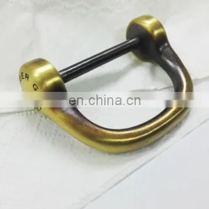 Handmade Polishing Brass Gold Color d Ring Handbag Hardware thumbnail-2
