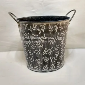 2018 New Desgin of Metal Flower Pot for Decoration From China Supplier thumbnail-2