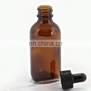 2oz Easy Refillable Storing Essential Oils Perfumes or Colognes Amber Boston Bottles thumbnail-2