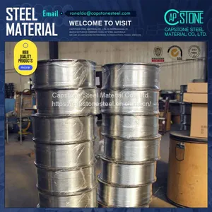 Manufacturer 99 995% Min 2.5 1.6 1.2mm Metalizing Pure Zinc Wire for Thermal Spray thumbnail-1