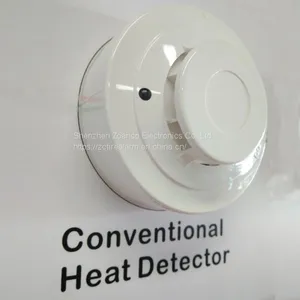 Hot Sale Conventional Heat Detector for Fire Alarm System Temperature Sensor Heat Alarm 2 Wire thumbnail-1