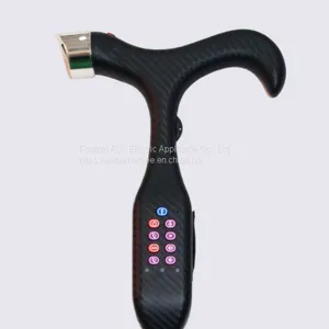Smart Aluminium Alloy LED Light FM SOS Music Flashlight GPS Positioning Walking Stick Cane thumbnail-2