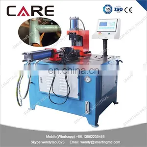 CH-60 Hydraulic Horizontal Type Steel Pipe Tube End Notching Machine for Good Welding thumbnail-2