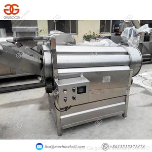 Drum Snack Food Peanut Nut Seasoning Potato Chips Flavoring Machine thumbnail-4